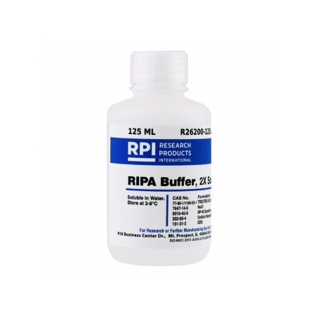 Rpi RIPA Buffer 2X Solution, 125 ML R26200-125.0